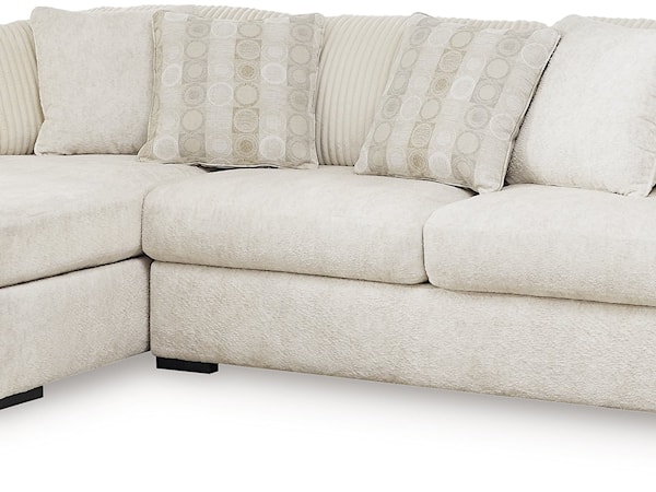 2-Piece Sectional With Chaise