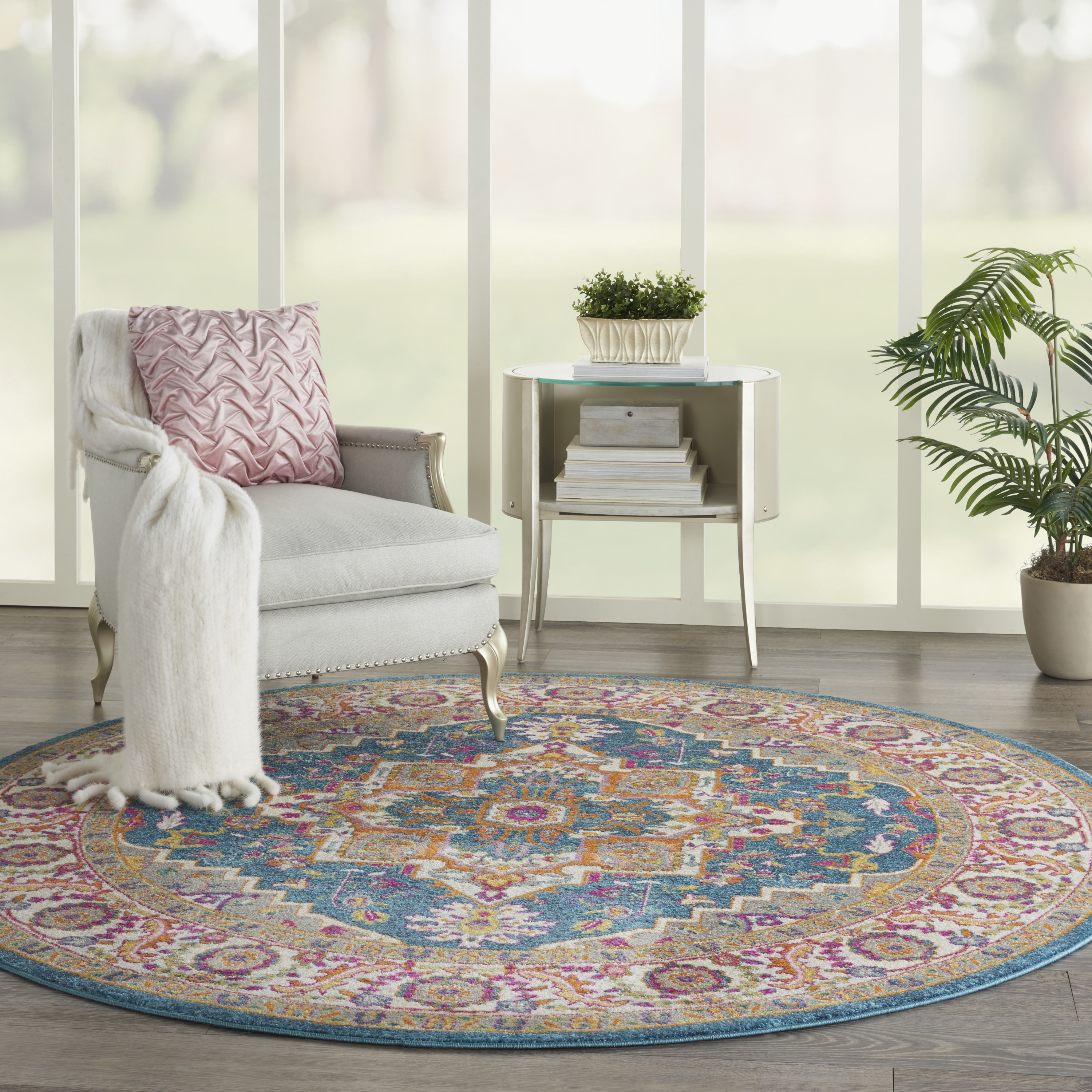Nourison Passion 8' Round  Rug