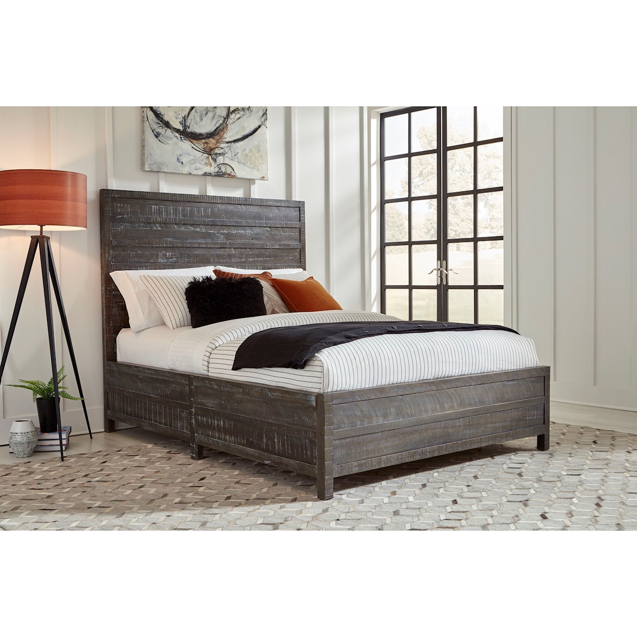 Modus International Townsend Queen Low-Profile Bed