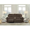 Ashley Furniture Signature Design Next-Gen Gaucho Power Reclining Loveseat with Console