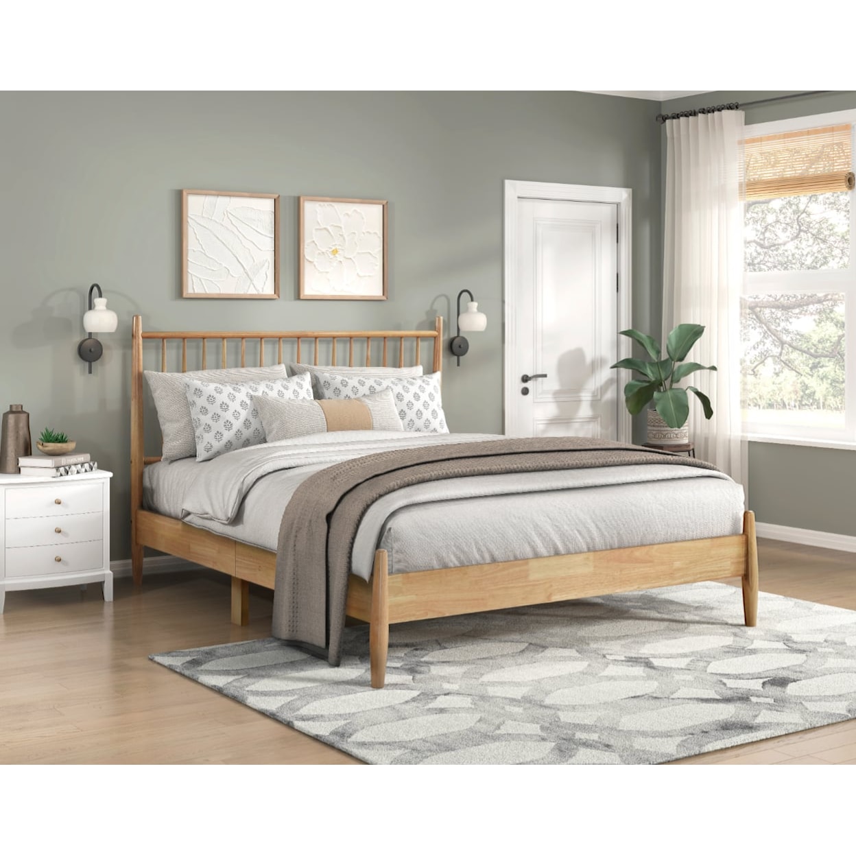 Homelegance Furniture Sona Queen Platform Bed