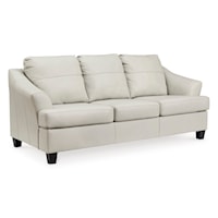 Leather Match Queen Sofa Sleeper