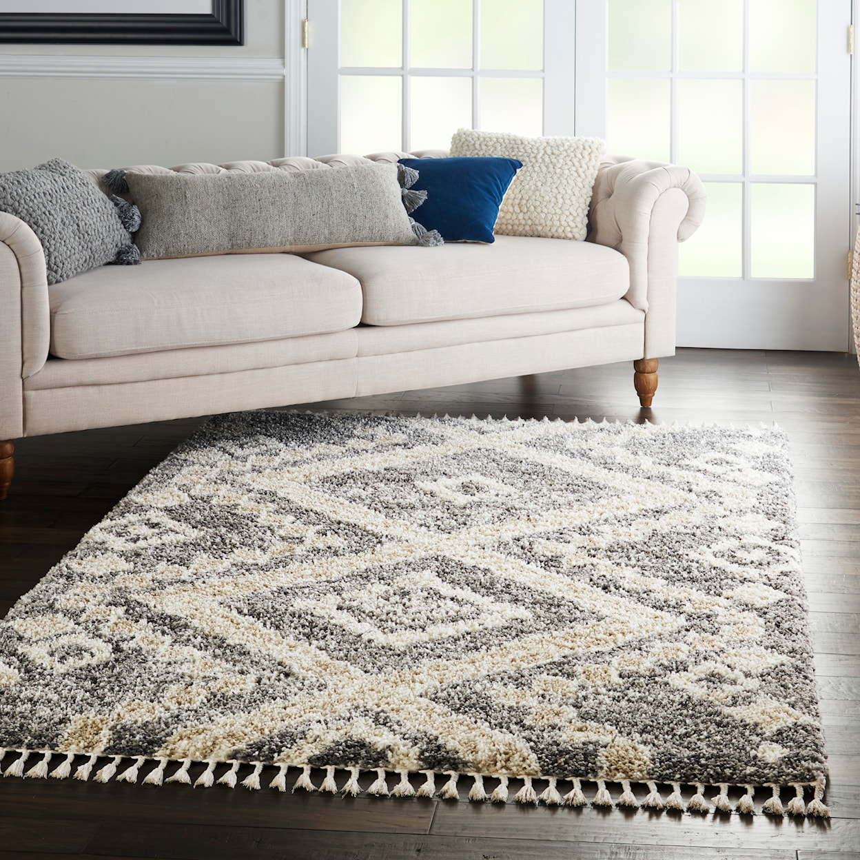 Nourison Oslo Shag 4' x 6'  Rug