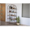 International Furniture Direct Sahara 5-Shelf Bookcase