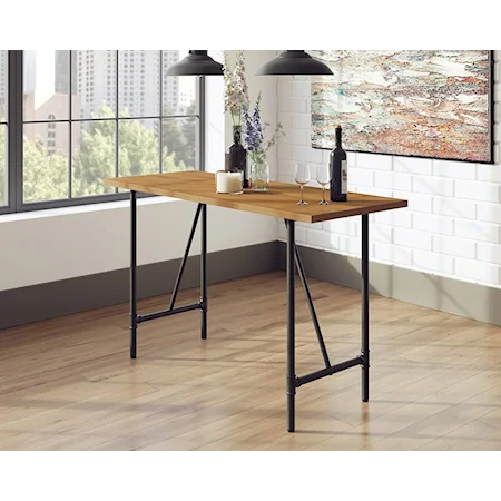 Industrial Counter-Height Dining Table