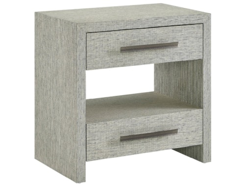 Coastal 2-Drawer Nightstand with USB/USB-C Ports