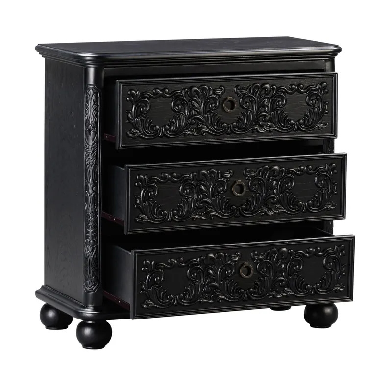 Ashleigh 3-Drawer Accent Chest