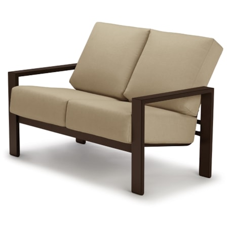 Cushioned Loveseat