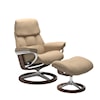 Stressless by Ekornes Stressless Ruby Large Ruby Signature Recliner & Ottoman