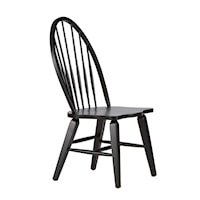 Mission Style Windsor Back Side Chair