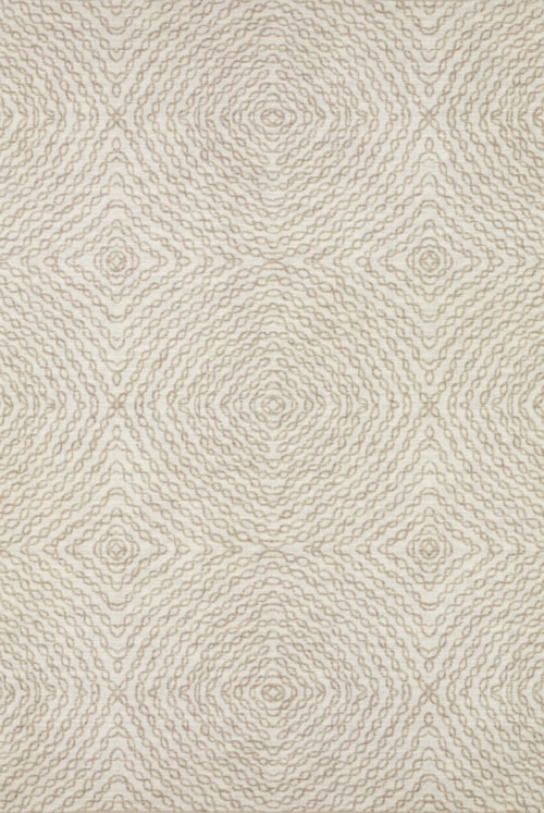 5' x 7'6" Ivory Rectangle Rug