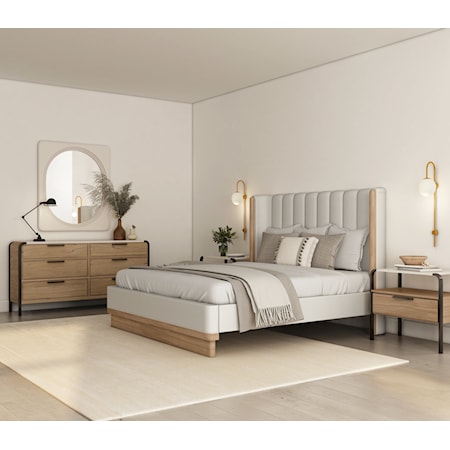Contemporary California King Bedroom Set