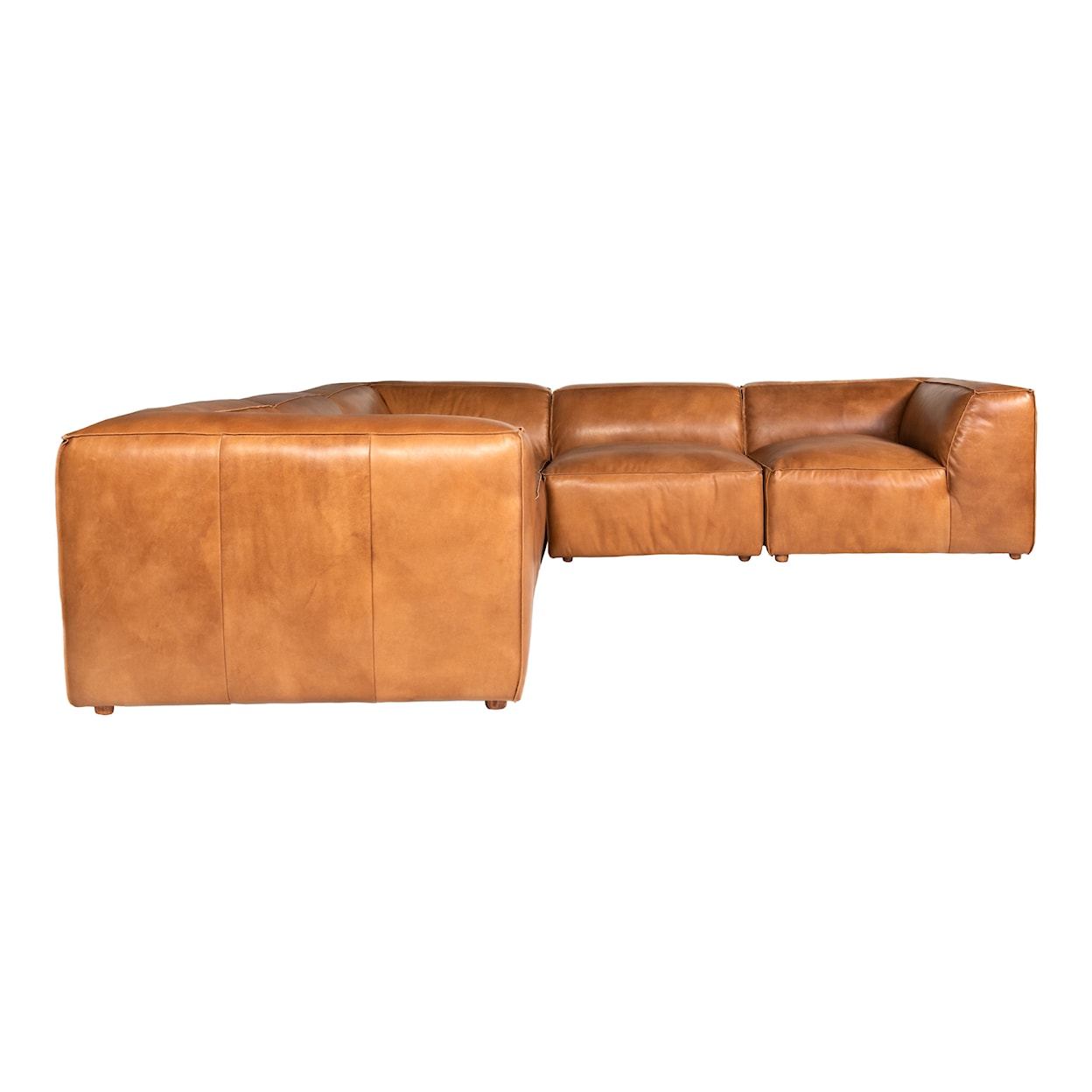 Moe's Home Collection Luxe Luxe Classic L Modular Sectional Tan