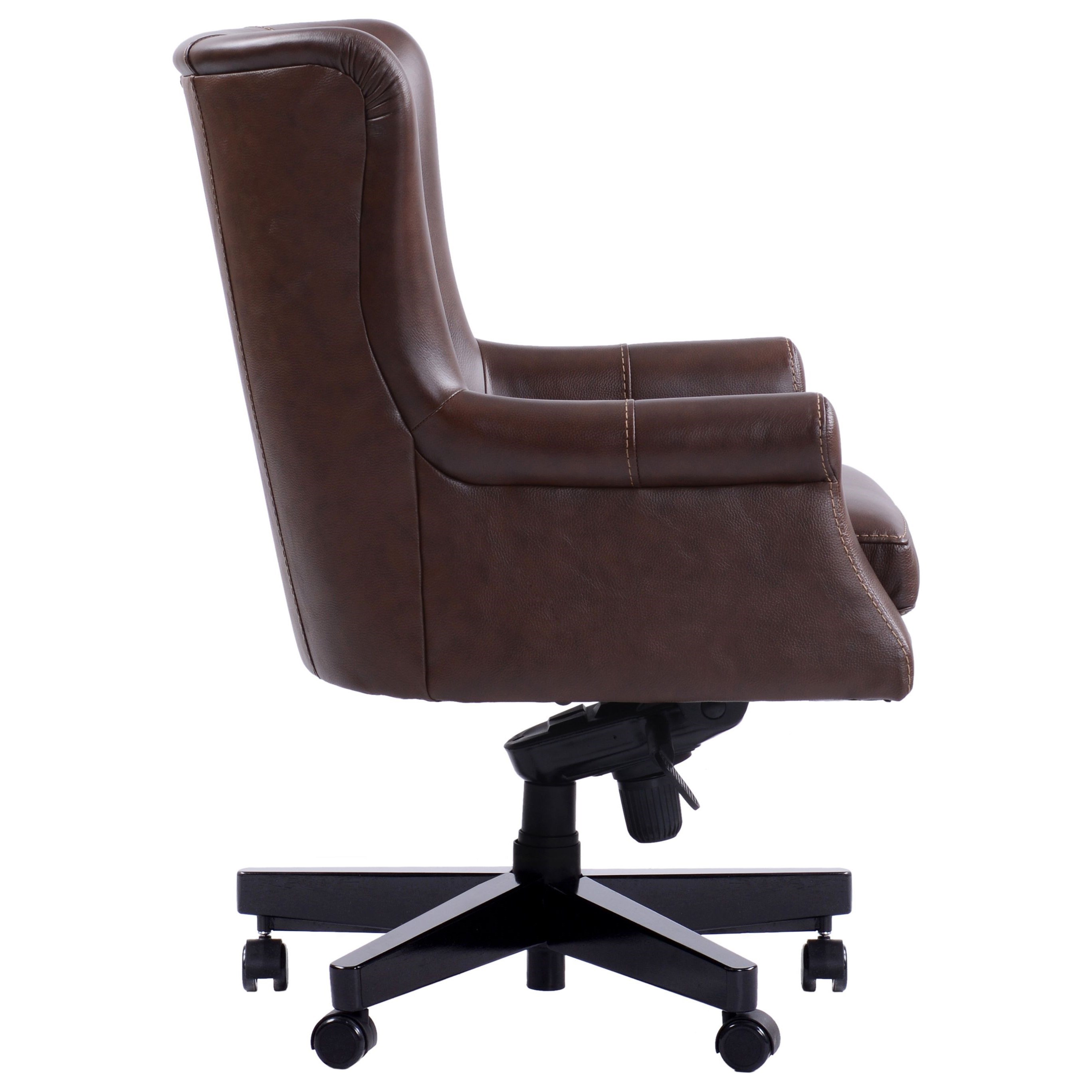 Leather Swivel Desk Chair
