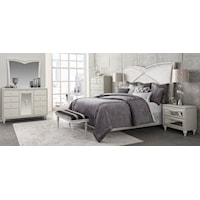 Contemporary Glam 7-Piece King Bedroom Set