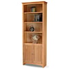 Archbold Furniture Alder Bookcases Alder Bookcase with Doors