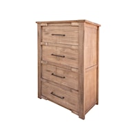 Rustic Solid Wood Chest
