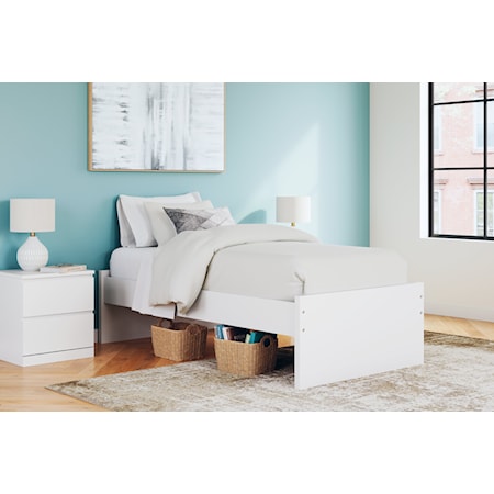 Twin Platform Bed