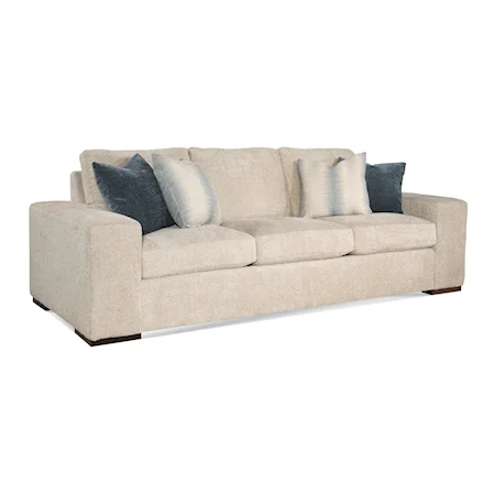 Transitional Estate Sofa with Bench Seat