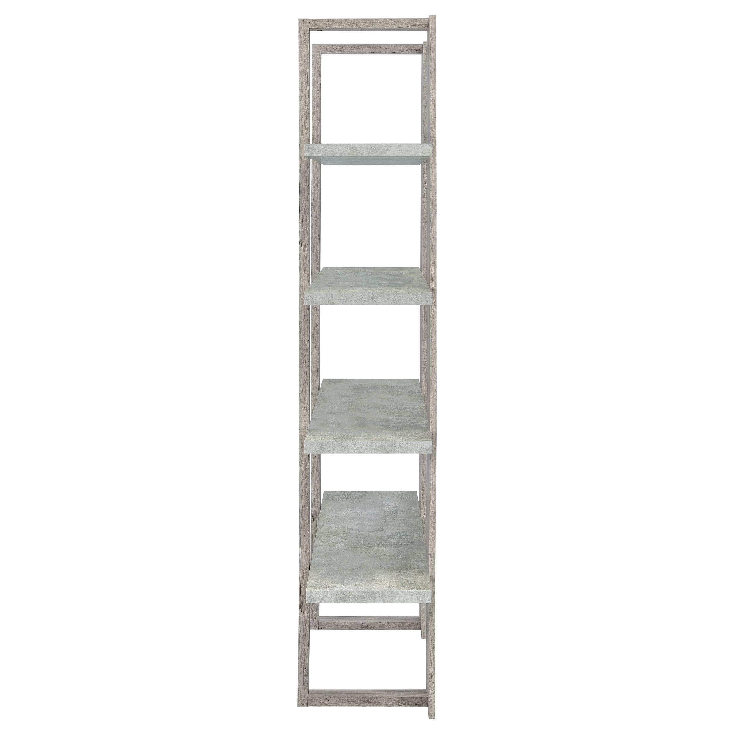 Coaster Danbrook Danbrook 4-shelf Bookshelf and Cement