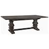 Artistica Cohesion Axiom Rectangular Dining Table with Two Table Extension Leaves