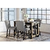 Signature Design by Ashley Jeanette Counter Height Dining Table