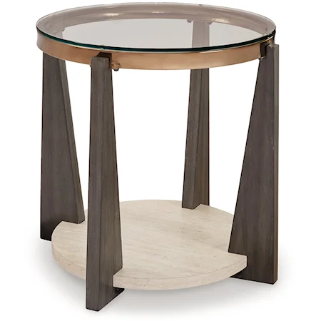 Round End Table