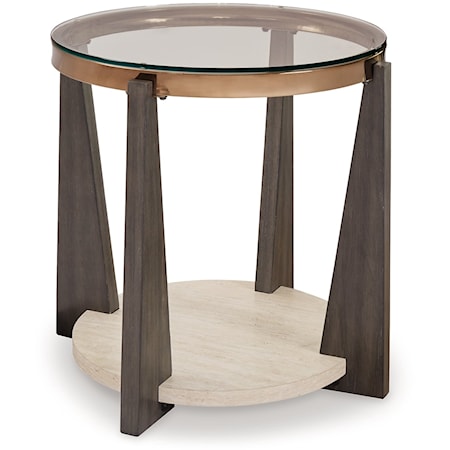 Round End Table