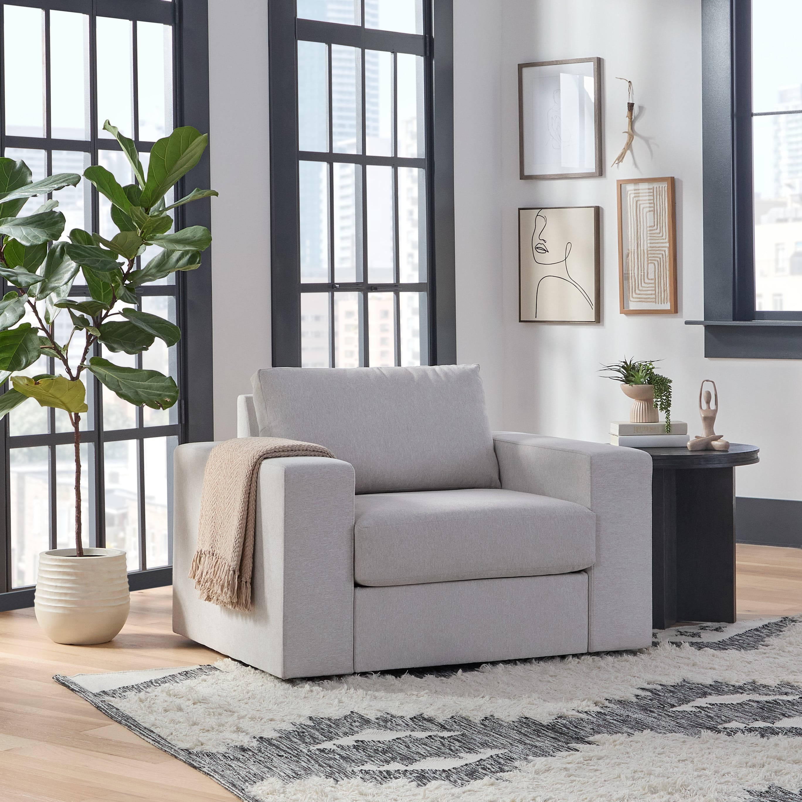 Flexsteel Flex Wide-Arm Chair