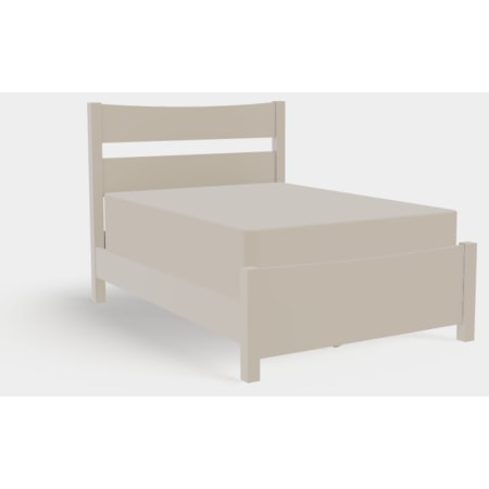 Full Low Footboard Plank Bed