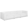 Modway Mingle 3 Piece Sectional Sofa Set