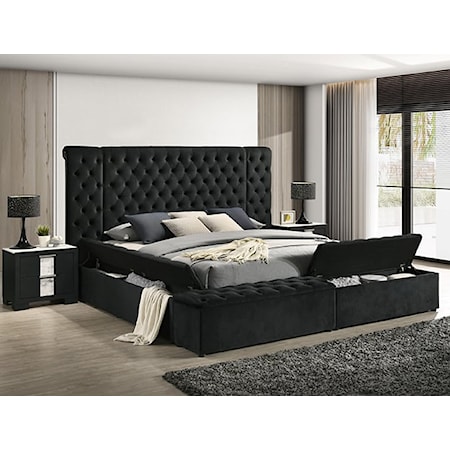 Queen Storage Bed