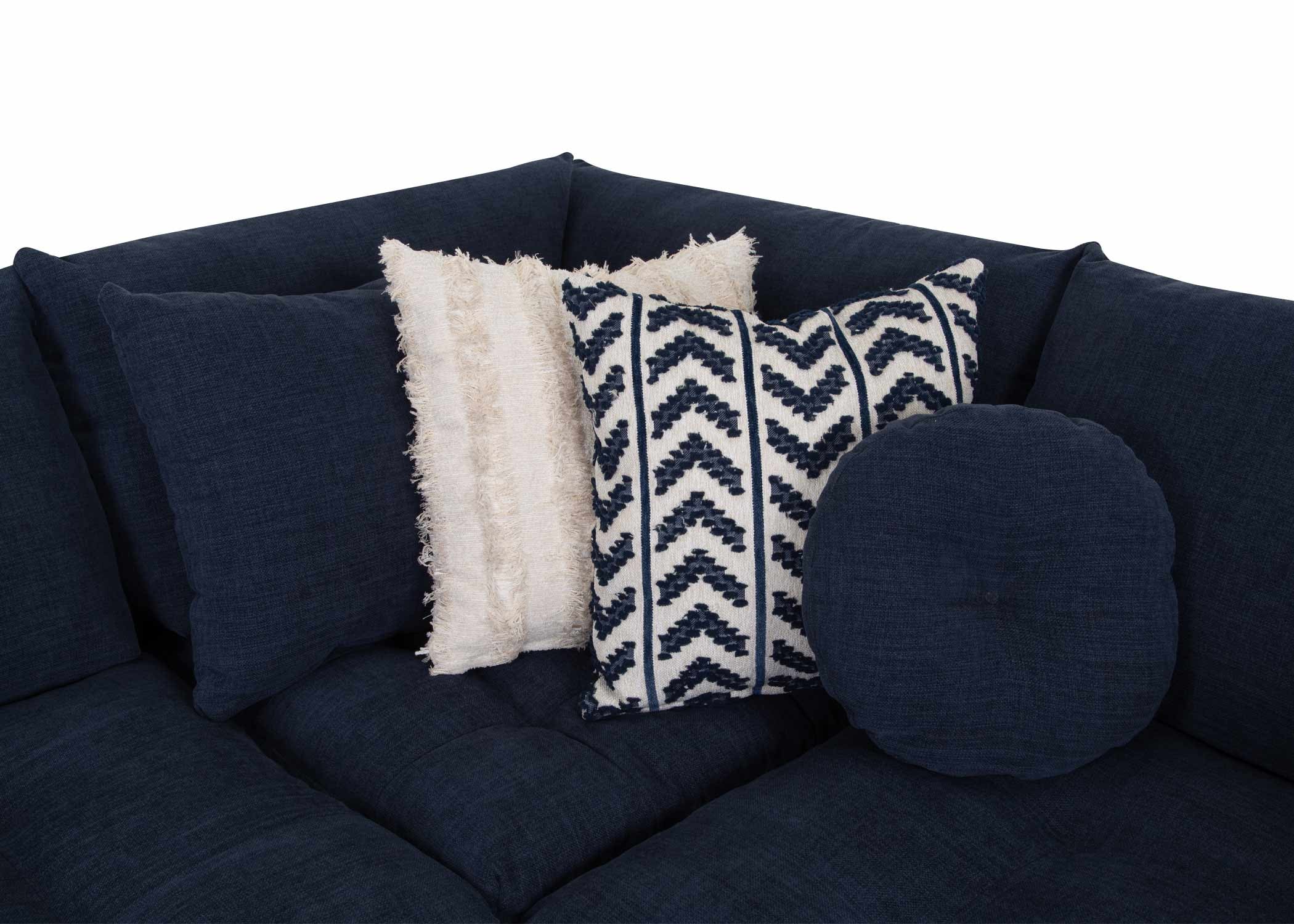 Franklin 831 Jade/Neptune 3-Piece Sectional Sofa