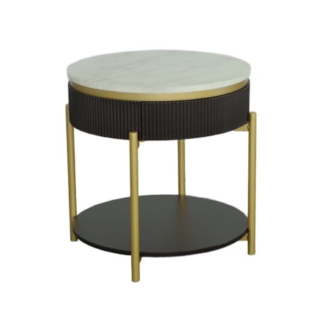 Round End Table