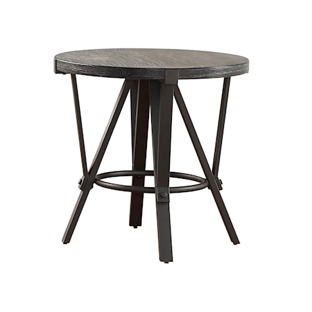 Round End Table