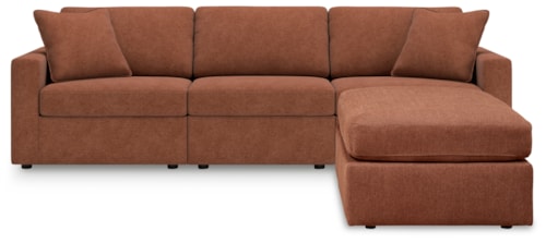 3-Piece Sectional And Ottoman