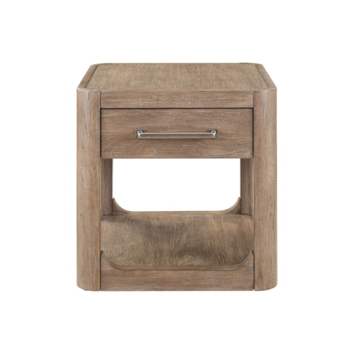 Contemporary 1-Drawer End Table