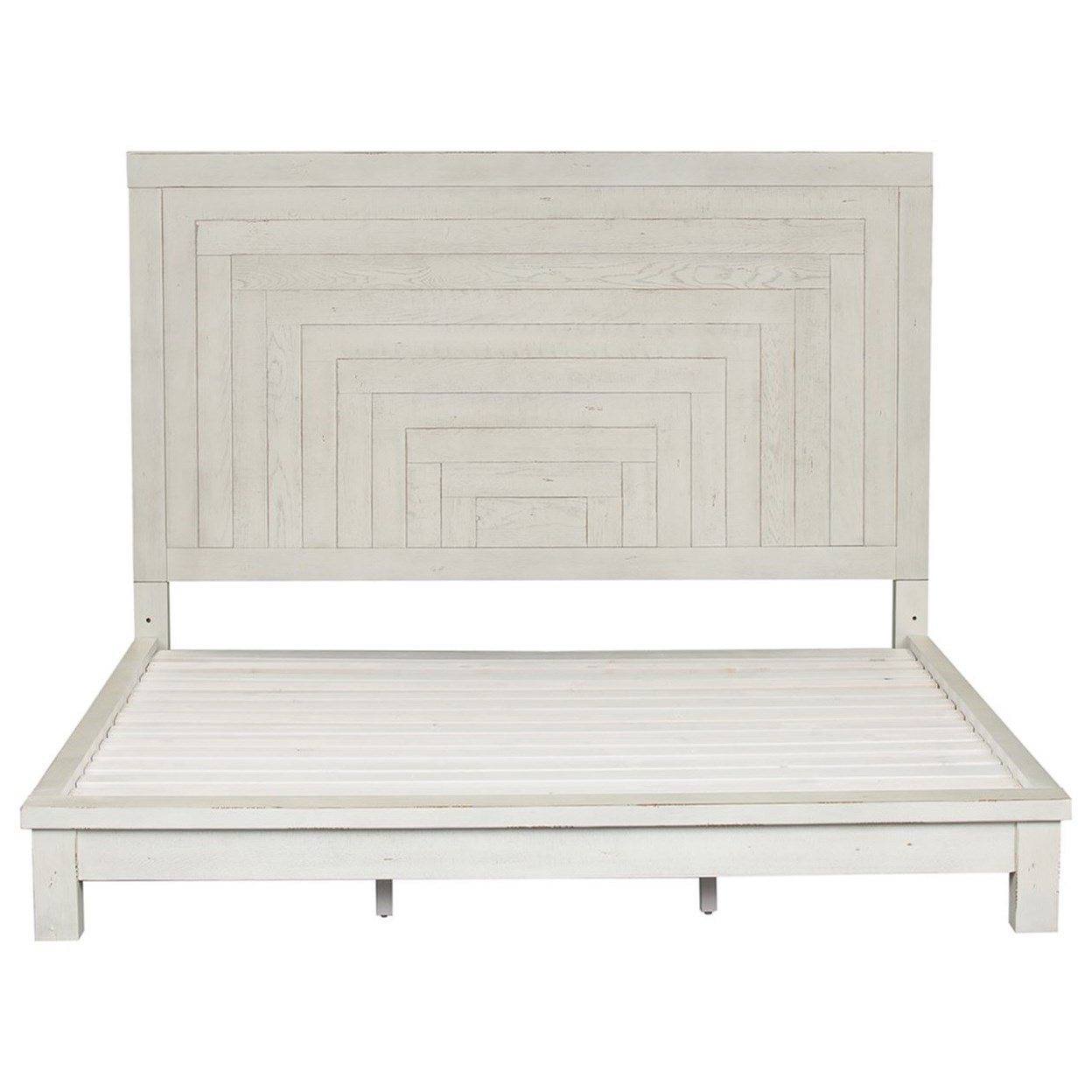 Farmhouse queen deals platform bed