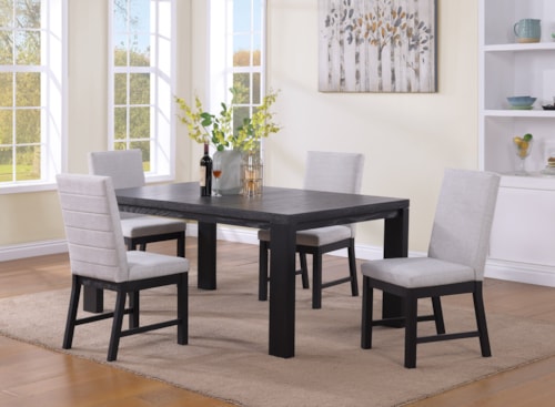 Pelham 5-Piece Contemporary Dining Set