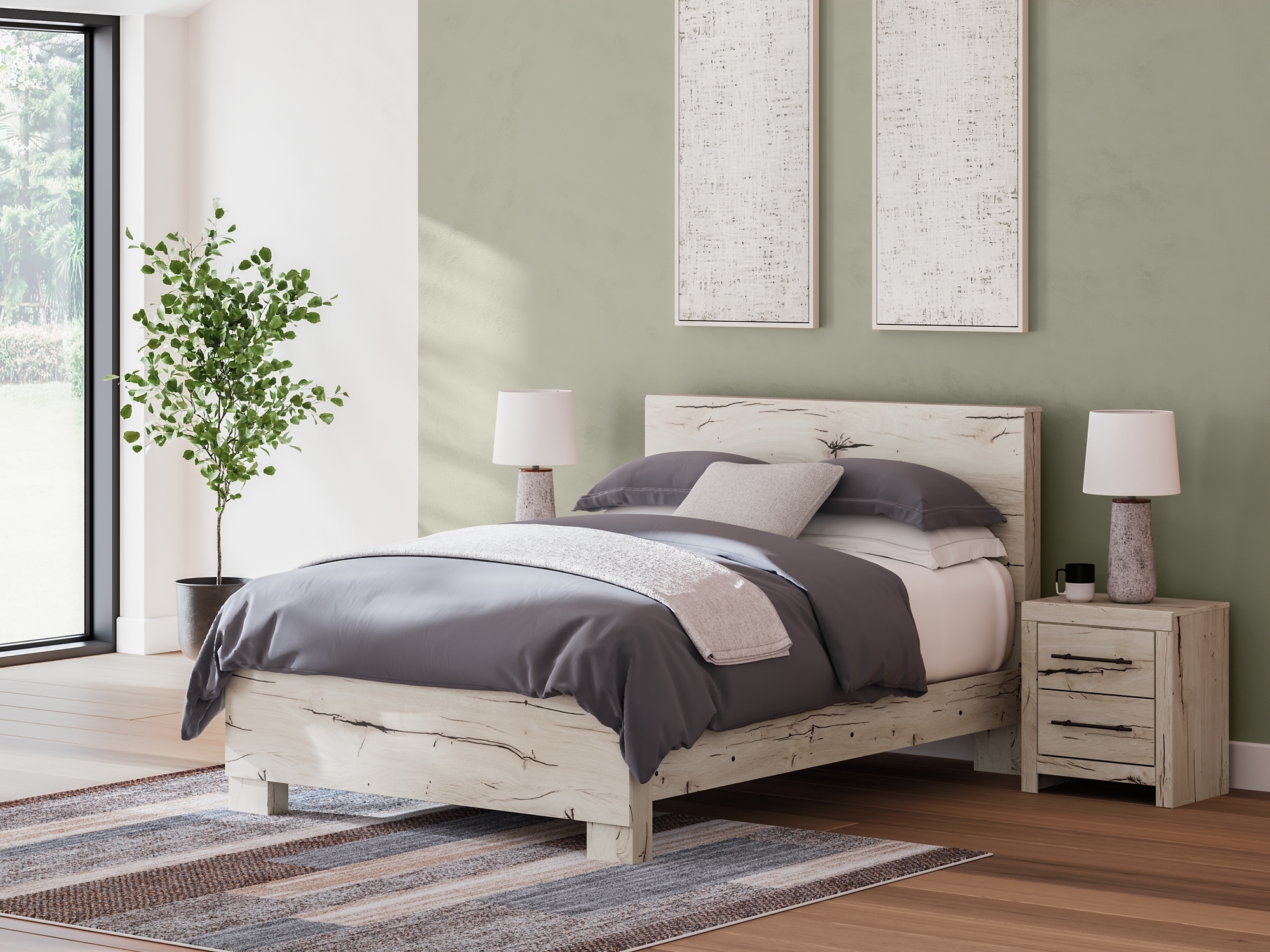 Ashley Lawroy Queen Bedroom Set