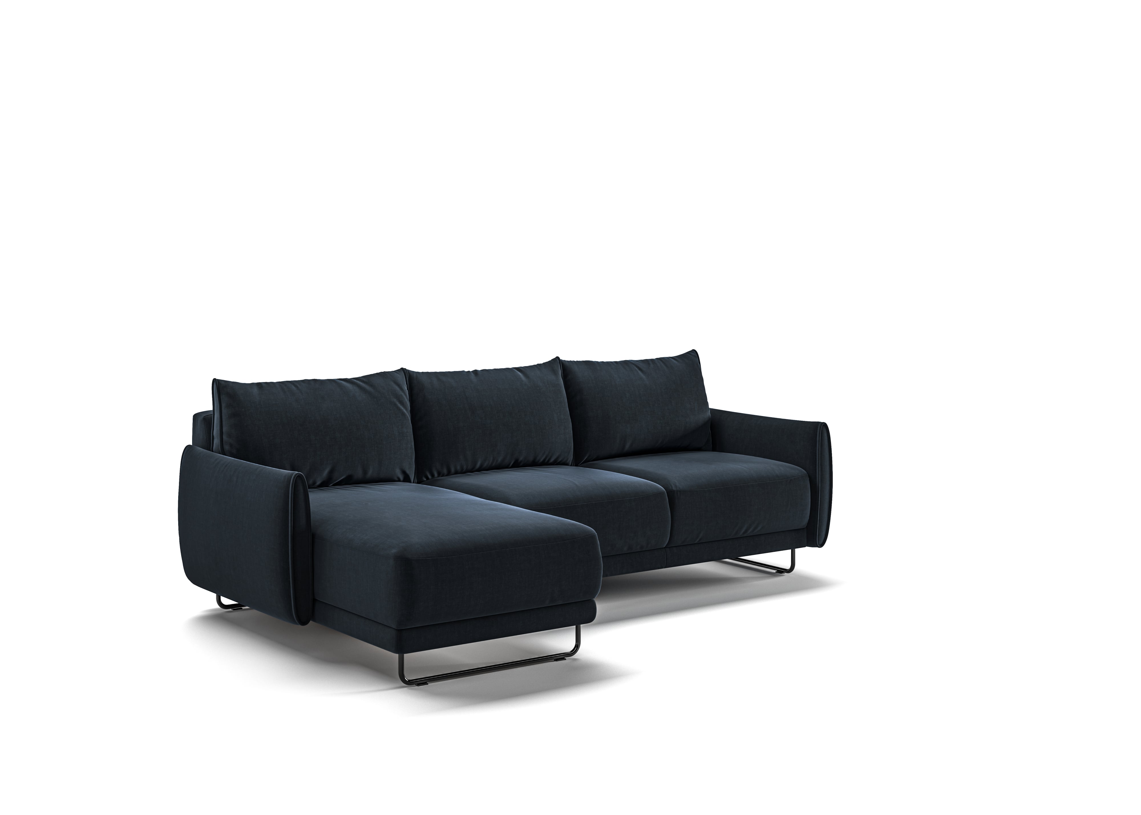 Full XL Chaise Sectional with Sleeper