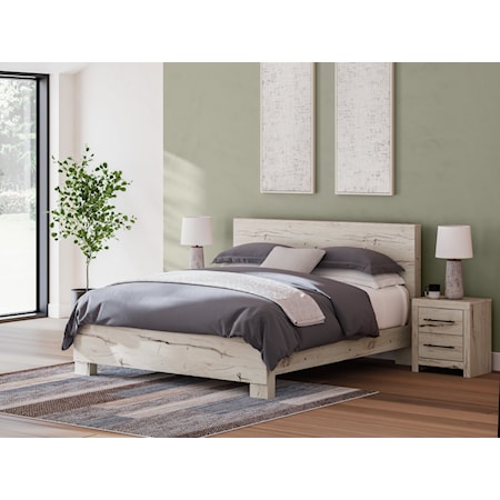 King Panel Bed