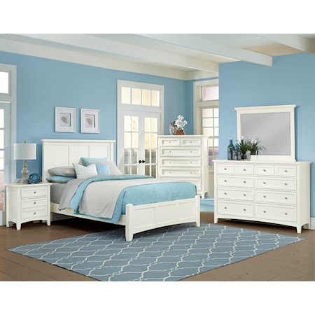 8-Drawer Dresser and Landscape Mirror Set