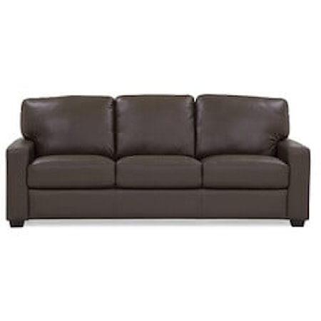 Westend Transitional Sofa with Track Arms