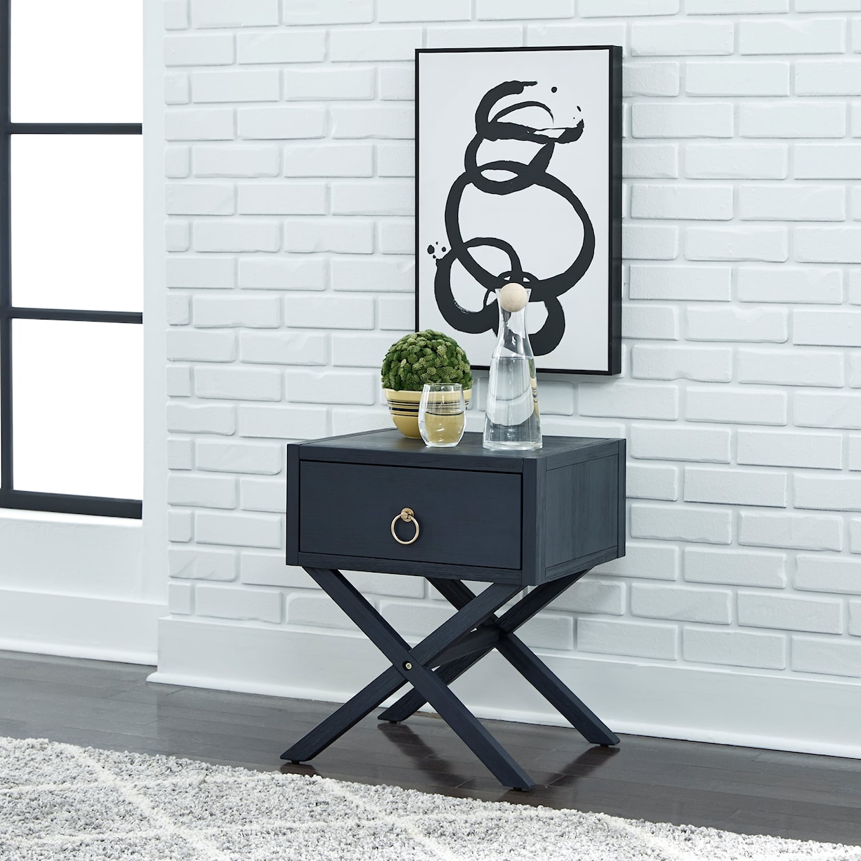 Liberty Furniture East End Single Drawer Accent Table