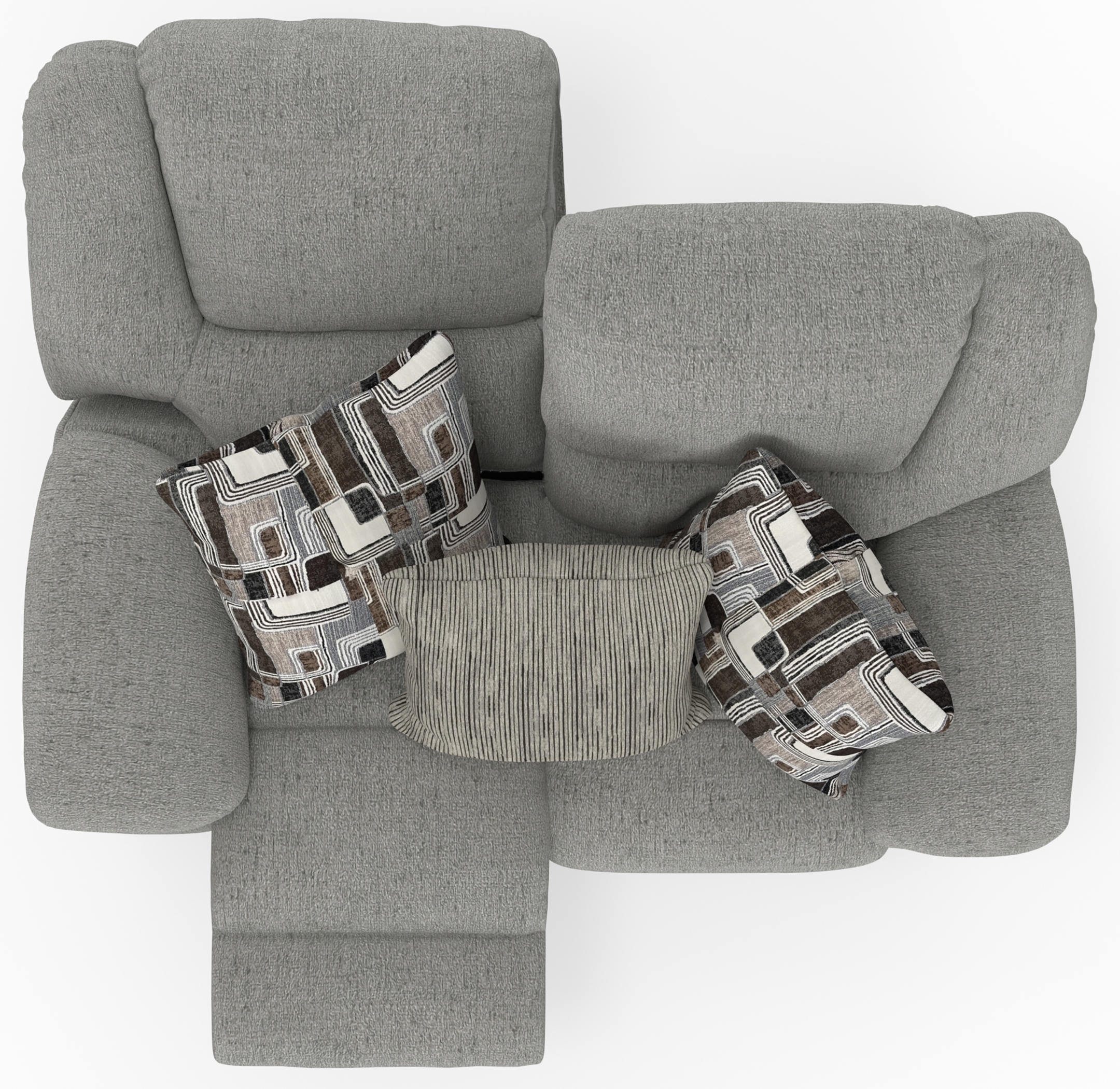 Catnapper Trifecta Manual Rocker Reclining Loveseat