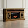 Jofran Telluride Fireplace with Logs