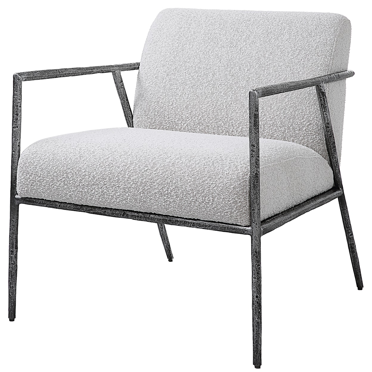 Uttermost Brisbane Brisbane Light Gray Accent Chair