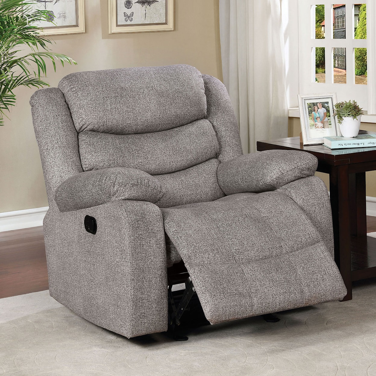 Furniture of America - FOA Castleford Glider Recliner