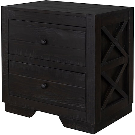 2-Drawer Nightstand